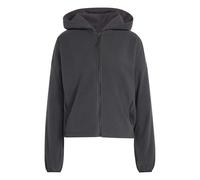 Women's zipped fleece adidas City Tech Fleece Noir M