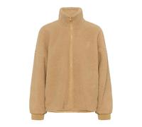 Women's zipped fleece CULTURE Tally Teddy Beige L