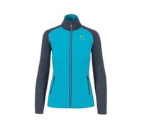 Women's zipped fleece Karpos Ambrizzola Bleu XL