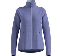 Odlo Grid Full Zip Fleece Blue S Woman