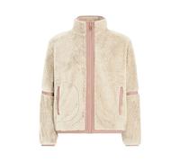 Women's zipped fleece Protest Red Marron L