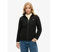 Superdry W2012375a Fleece Jacket Black L Woman