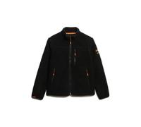 Superdry Women's Outdoor Fleece Jacket with Full Zip, black/black, XL