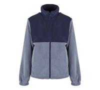 Women's zipped fleece Urban Classics Blue S
