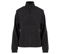 Women's zipped fleece Urban Classics Noir M