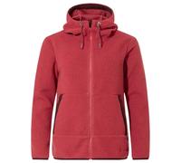 Women's zipped hooded fleece VAUDE Manukau II Rouge 38