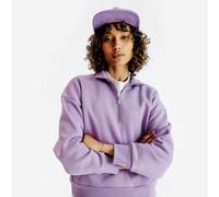 Women's Zipped Neck Sweatshirt Elementals Purple