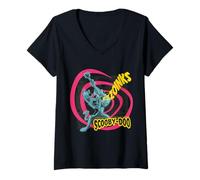 Womens Zoinks Scooby Doo Merch V-Neck T-Shirt