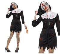 Smiffys Zombie Sister Costume, Black (Size L)