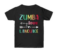 Women's Zumba Print T-Shirt Round Neck Short Sleeve Summer Workout Tops Casual Tee Activewear for Dance Fitness