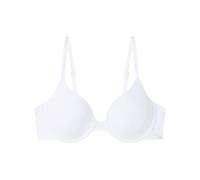 Women'secret Padded Bci Cotton Bra for Women, White, 32B
