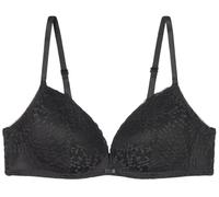 Women'secret Women's Sujetador Triangular Acolchado Helankas 1 Charming Triangle Bra with maringo lace Padding, Semi-Transparent [NA], Grey, 95B