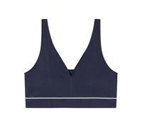 Women'secret Women's Top Logo Seamless Bra, Blue, L