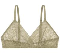 Women'secret Women's Sujetador Triangular Helankas 1 Charming Light Khaki lace Triangle Bra, 95B