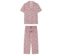 Women'secret Women's Pijama Camisero Allover Boho Pyjamas, Burgundy Print, M