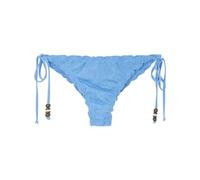 Women'secret Women's Bikini Bottoms with Side Ties, Dream Blue, M