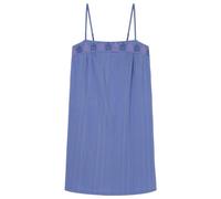 Women'secret Women's Camisón 100% Algodón Pespuntes Nightdress, Bright Blue, L