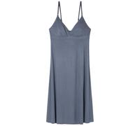 Women'secret Women's Camisón Corto 1 Ribbed Maternity Nightgown, Steel Blue, L