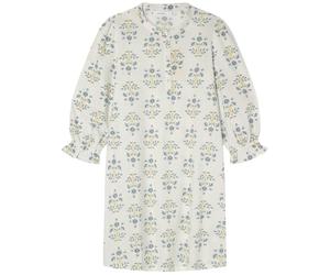 Women'secret Women's Camisón Corto Daily Nordic Botanical Nightgowns, Printed blue, L