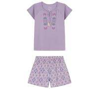 Women'secret Women's Daily Marrakech Short Pyjamas Pajama Set, Light Purple, L