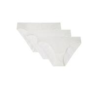 Women'secret Women's Pack braga clásica PACKS MY EVERDAY COLORS Base Layer, Off-white