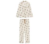 Women'secret Women's Pijama Largo Daily Teddy PJs, Marron, XS