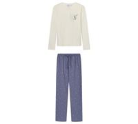 Women'secret Women's Pijama Largo Wish PJs, Blanco, M