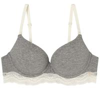 Women'secret Women's Sujetador Push Up Cotton Collection 1 Gorgeous Grey Bra, 90C