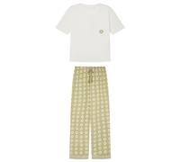 Women'secret Women's Sunshine Weekly Long Pajamas Set, Cream, S