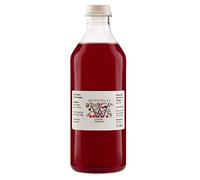 Womersley - Cherry Fruit Vinegar for Chefs (1 Litre Bottle) - 100% Natural Ingredients - For Salads, Cooking, Recipes, Meat, Fish, Chicken, Mixing Drinks and Deserts - Vegan and Vegetarian Diets