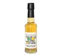 Womersley - Lemon, Basil, Bay and Juniper Fruit Vinegar (150ml Bottle) - 100% Natural Ingredients - For Salads, Cooking, Recipes, Meat, Fish, Chicken and Mixing Drinks - Vegan and Vegetarian Diets