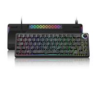 Womier M68 HE V2 60% Percent Keyboard Rapid Trigger, Hall Effect Topographic Gaming Keyboard with Magnetic Switch, PBT Keycaps for Mac/Win (Black)