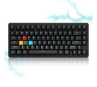 Womier SK75 TMR/HE Hall Effec Keyboard 75%, Wireless Custom Mechanical Keyboard Rapid Trigger Magnetic Switch with 8000 Hz Hot Swap, BT/2.4G/USB-C with Mac Windows Linux (Aluminum)