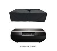 Wommty Dust Cover for Epson Color Photo Scanner, Black Color Anti-static Water-proof Nylon Fabric Printer Dust Cover Case Protector for Epson Perfection V600 Color Photo Scanner (V600)