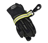 Wommty Heavy-Duty Reflective Firefighter Turnout Gear Glove Strap with Button