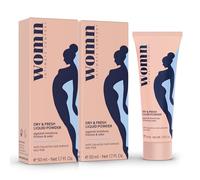 womn Liquid Body Powder for Women - Against Sweat, Chafing & Odour 2x 50 ml
