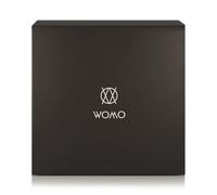 WOMO Cable Storage Case Natural Calf Black, Black, Regular, Contemporary