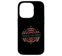 Won In The Mind Mental Victory Mindset Target Case for iPhone 14 Pro