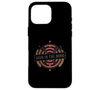 Won In The Mind Mental Victory Mindset Target Case for iPhone 16 Pro Max