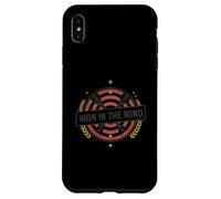 Won In The Mind Mental Victory Mindset Target Case for iPhone XS Max