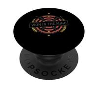 Won In The Mind Mental Victory Mindset Target PopSockets Adhesive PopGrip