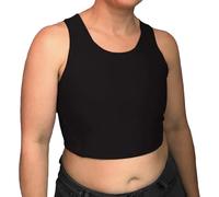 Wonababi Swimming Binder,Chest Binder Trans with Pullover, Swimsuit Top for FTM, Queer