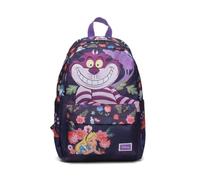 Wondapop Disney Alice in Wonderland Cheshire Cat Backpack 16” School Backpack with Laptop Sleeve, Front Pocket & Side Pockets, Bookbag for Kids and Teens