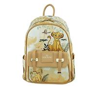 Wondapop Disney The Lion King Simba and Nala 11 Inch Vegan Leather Mini Backpack