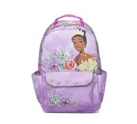 Wondapop Disney The Princess and the Frog Tiana Backpack, 15.5 Inch Princess Tiana Backpack with Padded Shoulder Straps, 14 Inch Device Compartment, Hidden Security Pocket, Front Pocket & Side Pockets