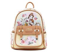 Wondapop Grehge isney Beauty and the Beast Belle 11" Vegan Leather Fashion Mini Backpack