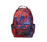 Wondapop Marvel Spider-Man 15.5 Inch Deluxe Nylon Backpack, Kids School Bag with Laptop Sleeve & Pockets