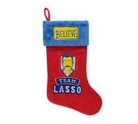 Wondapop Ted Lasso 20" Applique Christmas Stocking, Gift Holder for Stocking Stuffers, Indoor Home Decor and Holiday Decoration