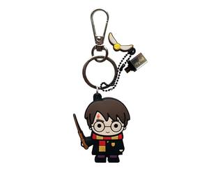 WONDEE Harry Potter Gadget, [ 2 in 1 Cute USB Flash Drive + USB C 32GB + Harry Potter Keychain ] - Disney Harry Potter Novelty Gadget Gift Idea for Adults and Children