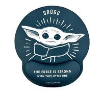 WONDEE Mandalorian Baby Yoda Ergonomic Gel Mouse Pad with Non-Slip Wrist Rest, Star Wars Officially Licensed Product